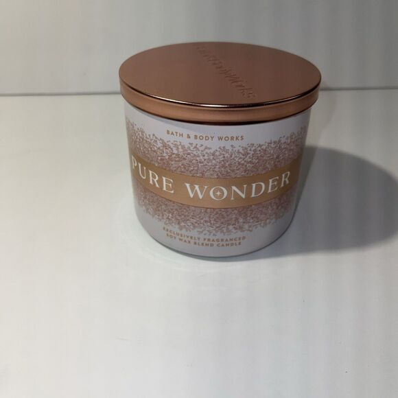WHITE BARN/BATH & BODY WORKS Other - BATH & BODY WORKS  3 WICK 14.5 OZ ~"PURE WONDER